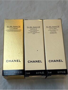 CHANEL SUBLIMAGE La Creme & Masque & Le Fluide 5 ml